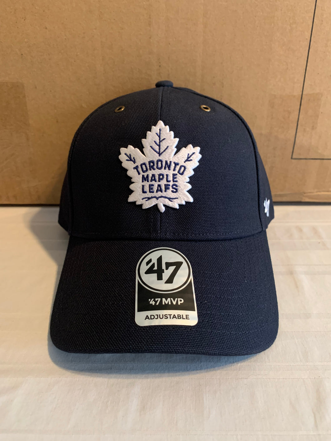 Toronto Maple Leafs '47 Carhartt Mens Blue MVP Adjustable Hat Cap - Casey's Sports Store