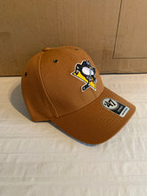 Load image into Gallery viewer, Pittsburgh Penguins NHL &#39;47 Carhartt Mens Brown MVP Adjustable Hat Cap - Casey&#39;s Sports Store
