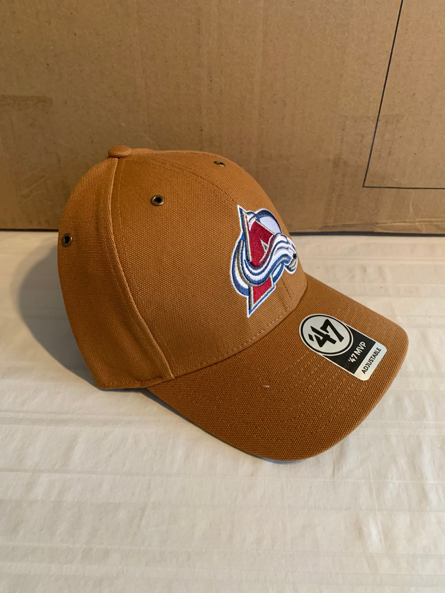 Boston Bruins NHL '47 Brand Carhartt Captain Mens Brown Snapback