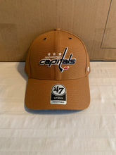 Load image into Gallery viewer, Washington Capitals NHL &#39;47 Carhartt Mens Brown MVP Adjustable Hat Cap - Casey&#39;s Sports Store
