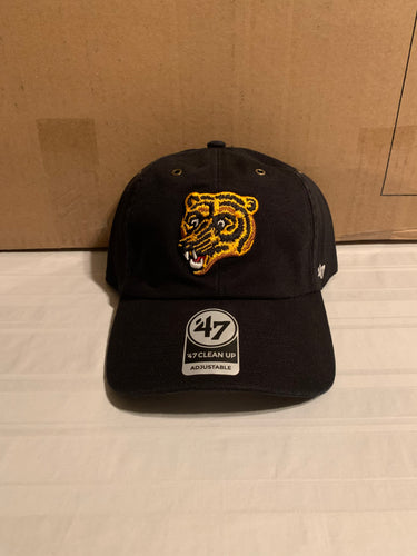 Boston Bruins Vintage NHL '47 Brand Carhartt Mens Black Clean Up Adjustable Hat - Casey's Sports Store