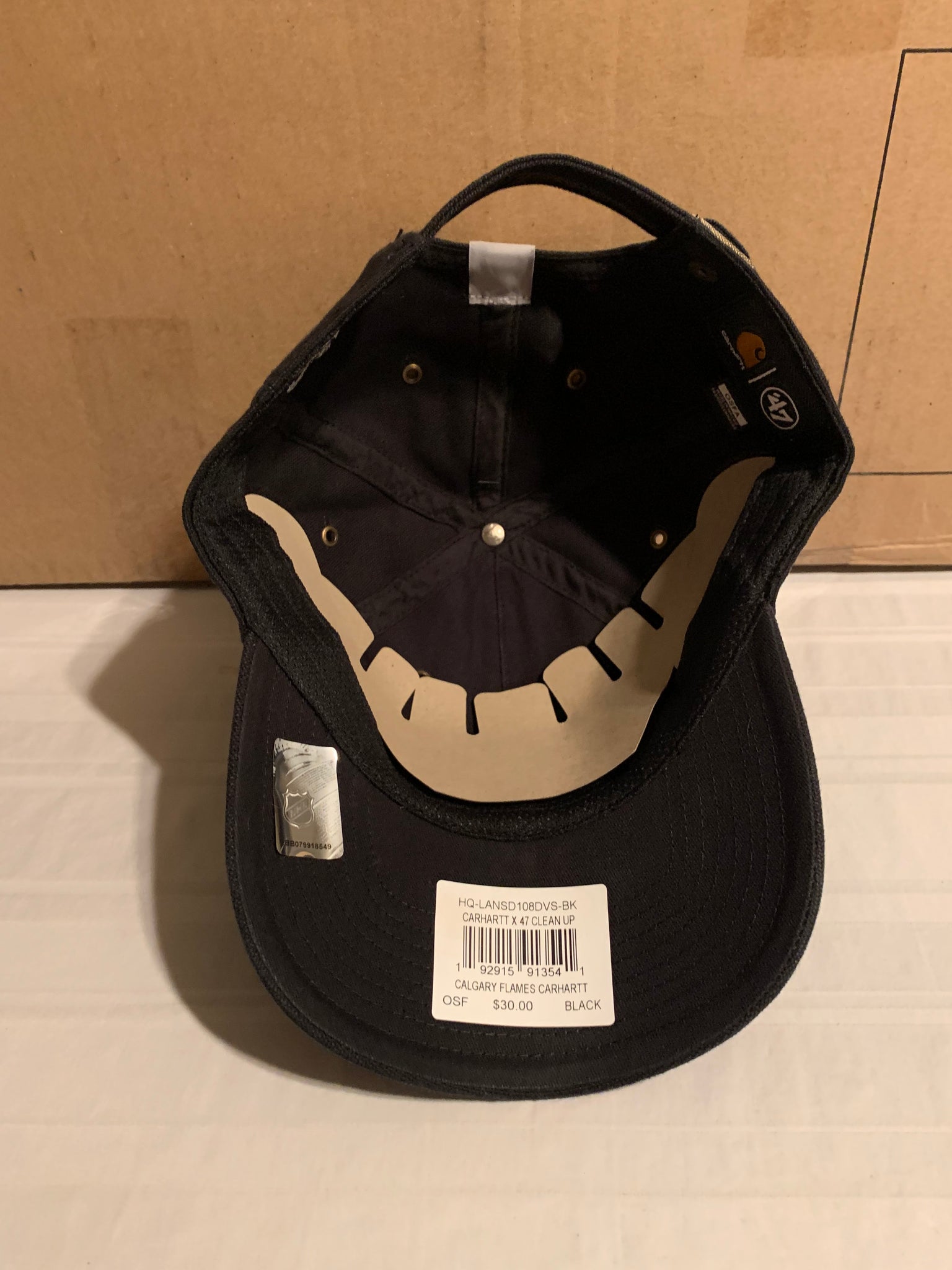 Hartford Whalers NHL '47 Brand Throwback Camo Clean Up Adjustable Hat