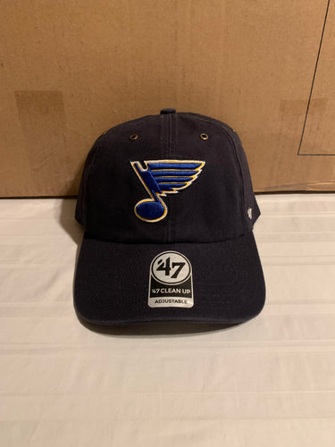 St. Louis Blues NHL '47 Brand Carhartt Mens Blue Clean Up Adjustable Hat - Casey's Sports Store