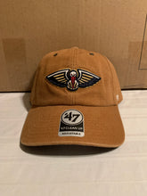 Load image into Gallery viewer, New Orleans Pelicans NBA &#39;47 Brand Carhartt Mens Brown Clean Up Adjustable Hat - Casey&#39;s Sports Store
