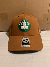 Load image into Gallery viewer, Boston Celtics NBA &#39;47 Brand Carhartt Mens Brown MVP Adjustable Hat - Casey&#39;s Sports Store
