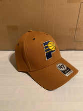 Load image into Gallery viewer, Indiana Pacers NBA &#39;47 Brand Carhartt Mens Brown MVP Adjustable Hat - Casey&#39;s Sports Store
