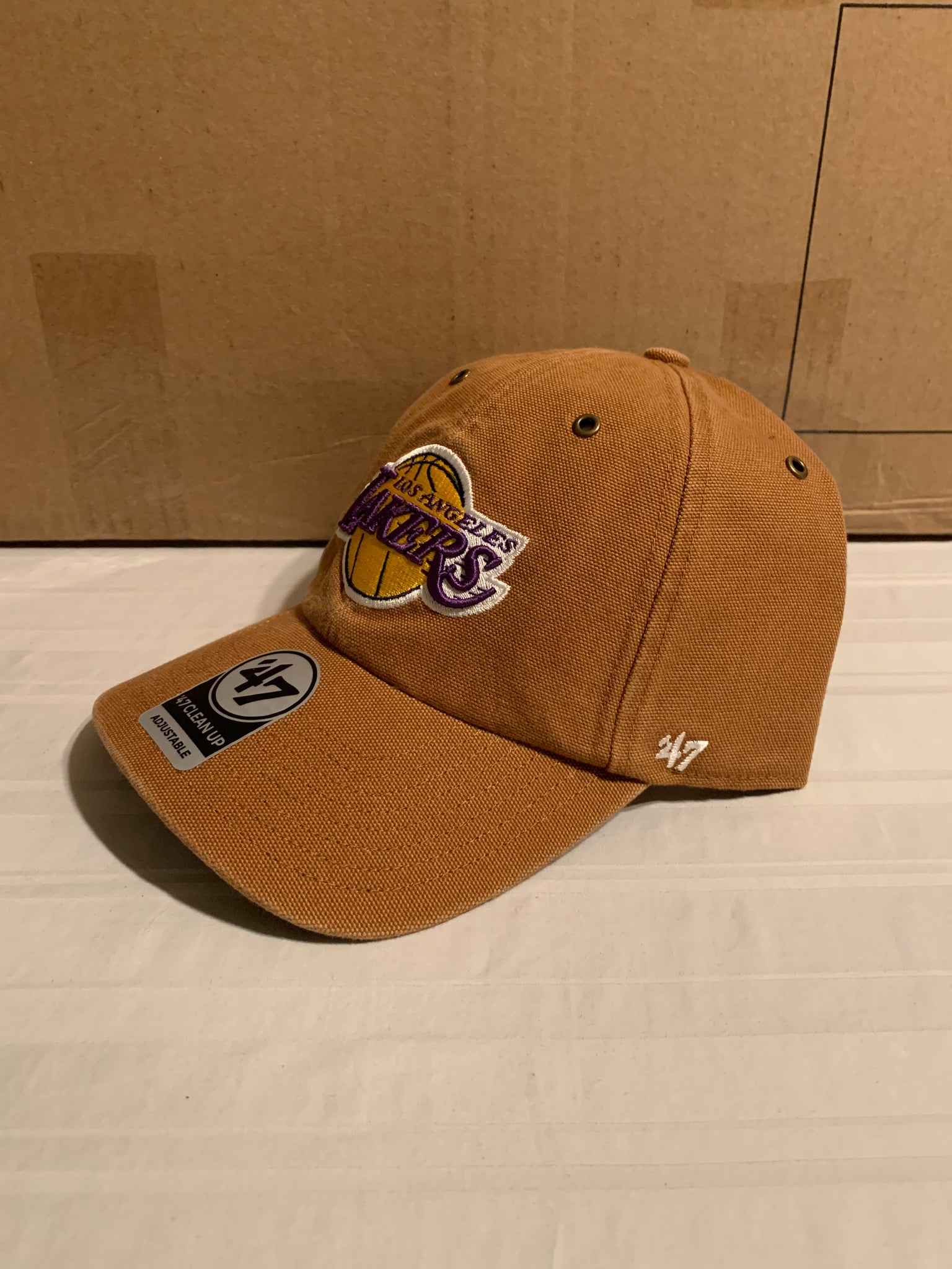 Los Angeles Lakers LA '47 Carhartt Mens Brown MVP Adjustable Hat