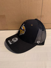 Load image into Gallery viewer, Minnesota Vikings NFL &#39;47 Brand Carhartt Mens Black Mesh MVP Adjustable Hat - Casey&#39;s Sports Store
