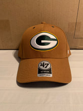 Load image into Gallery viewer, Green Bay Packers NFL &#39;47 Brand Carhartt Mens Brown MVP Adjustable Hat - Casey&#39;s Sports Store
