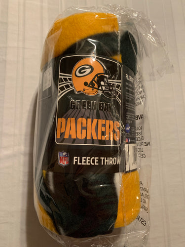 Green Bay Packers NFL Fleece Throw Blanket 50