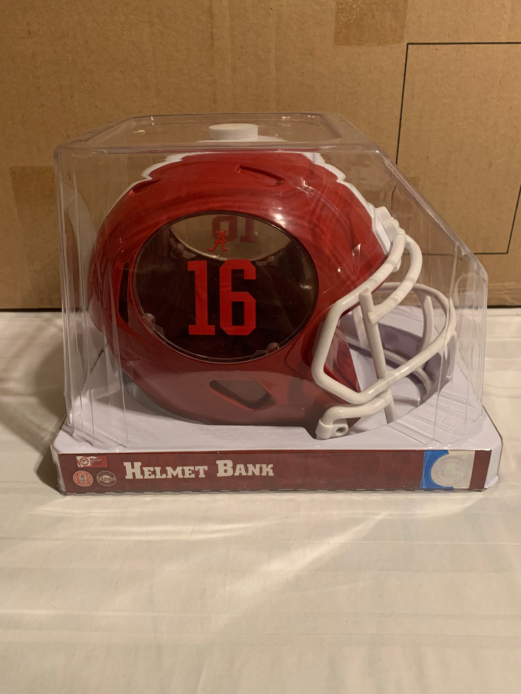 Alabama Crimson Tide NCAA Helmet Piggy Bank Forever Collectibles - Casey's Sports Store