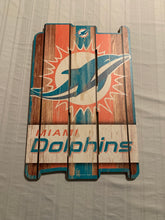 Load image into Gallery viewer, Miami Dolphins NFL 17&quot; x 11&quot; Wood Decorative Indoor Sign Wincraft - Casey&#39;s Sports Store
