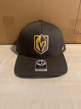 Load image into Gallery viewer, Vegas Golden Knights NHL &#39;47 Brand Gray MVP Adjustable Strapback DP Hat - Casey&#39;s Sports Store
