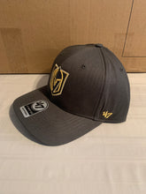 Load image into Gallery viewer, Vegas Golden Knights NHL &#39;47 Brand Gray MVP Adjustable Strapback DP Hat - Casey&#39;s Sports Store
