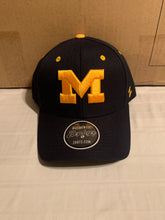 Load image into Gallery viewer, Michigan Wolverines NCAA Zephyr Blue One Size Adjustable Hat Cap - Casey&#39;s Sports Store
