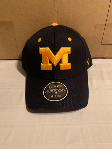 Michigan Wolverines NCAA Zephyr Blue One Size Adjustable Hat Cap - Casey's Sports Store