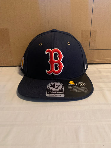 Boston Red Sox MLB '47 Brand Carhartt Blue Adjustable Snapback Hat Cap - Casey's Sports Store