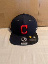 Load image into Gallery viewer, Cleveland Indians MLB &#39;47 Brand Carhartt Blue Adjustable Snapback Hat Cap - Casey&#39;s Sports Store
