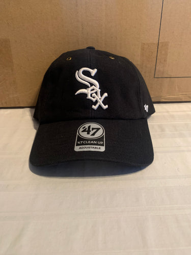 Chicago White Sox MLB '47 Brand Carhartt Black Clean Up Adjustable Hat Cap - Casey's Sports Store