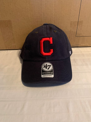 Cleveland Indians MLB '47 Brand Carhartt Blue Clean Up Adjustable Hat Cap - Casey's Sports Store