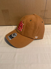Load image into Gallery viewer, St. Louis Cardinals MLB &#39;47 Brand Carhartt Brown Clean Up Adjustable Hat Cap - Casey&#39;s Sports Store
