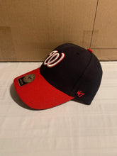 Load image into Gallery viewer, Washington Nationals MLB &#39;47 Brand Blue Two Tone MVP Adjustable Hat Cap - Casey&#39;s Sports Store
