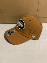 Load image into Gallery viewer, New York Jets NFL &#39;47 Brand Carhartt Mens Brown Clean Up Adjustable Hat - Casey&#39;s Sports Store
