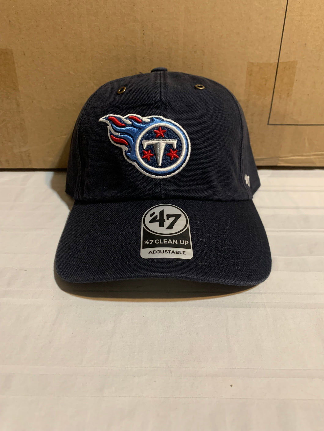 Tennessee Titans NFL '47 Brand Carhartt Mens Navy Clean Up Adjustable Hat - Casey's Sports Store
