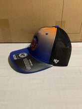 Load image into Gallery viewer, New York Knicks NBA &#39;47 Brand Blue City Edition MVP Mesh Adjustable Snapback Hat - Casey&#39;s Sports Store
