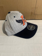 Load image into Gallery viewer, Auburn Tigers Throwback NCAA Zephyr Grey One Size Stretch Fit Hat Cap - Casey&#39;s Sports Store
