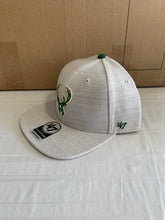 Load image into Gallery viewer, Milwaukee Bucks NBA &#39;47 Brand Gray Boreland Captain Adjustable Snapback Hat - Casey&#39;s Sports Store
