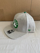 Load image into Gallery viewer, Boston Celtics NBA &#39;47 Brand Gray Boreland Captain Adjustable Snapback Hat - Casey&#39;s Sports Store
