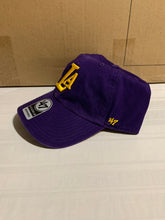 Load image into Gallery viewer, Los Angeles Lakers NBA &#39;47 Brand Purple Clean Up Adjustable Hat - Casey&#39;s Sports Store
