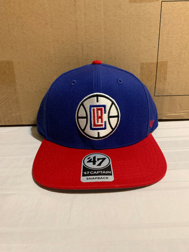 Los Angeles Clippers NBA '47 Brand Blue Two Tone Adjustable Snapback Hat - Casey's Sports Store