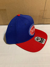 Load image into Gallery viewer, Detroit Pistons NBA &#39;47 Brand Blue Two Tone Adjustable Snapback Hat - Casey&#39;s Sports Store
