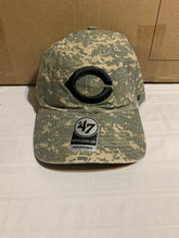 Load image into Gallery viewer, Cincinnati Reds MLB &#39;47 Brand Camo Clean Up One Size Adjustable Hat - Casey&#39;s Sports Store
