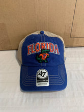 Load image into Gallery viewer, Florida Gators NCAA &#39;47 Brand Blue Tuscaloosa Clean Up Snapback Mesh Hat - Casey&#39;s Sports Store
