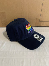 Load image into Gallery viewer, New York Yankees MLB &#39;47 Brand Navy Pride Emblem Clean Up Adjustable Hat - Casey&#39;s Sports Store
