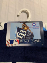 Load image into Gallery viewer, Tampa Bay Rays MLB 30&quot; x 60&quot; Beach Towel McArthur - Casey&#39;s Sports Store
