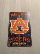 Load image into Gallery viewer, Auburn Tigers NCAA 17&quot; x 11&quot; Wood Decorative Indoor Sign Wincraft - Casey&#39;s Sports Store
