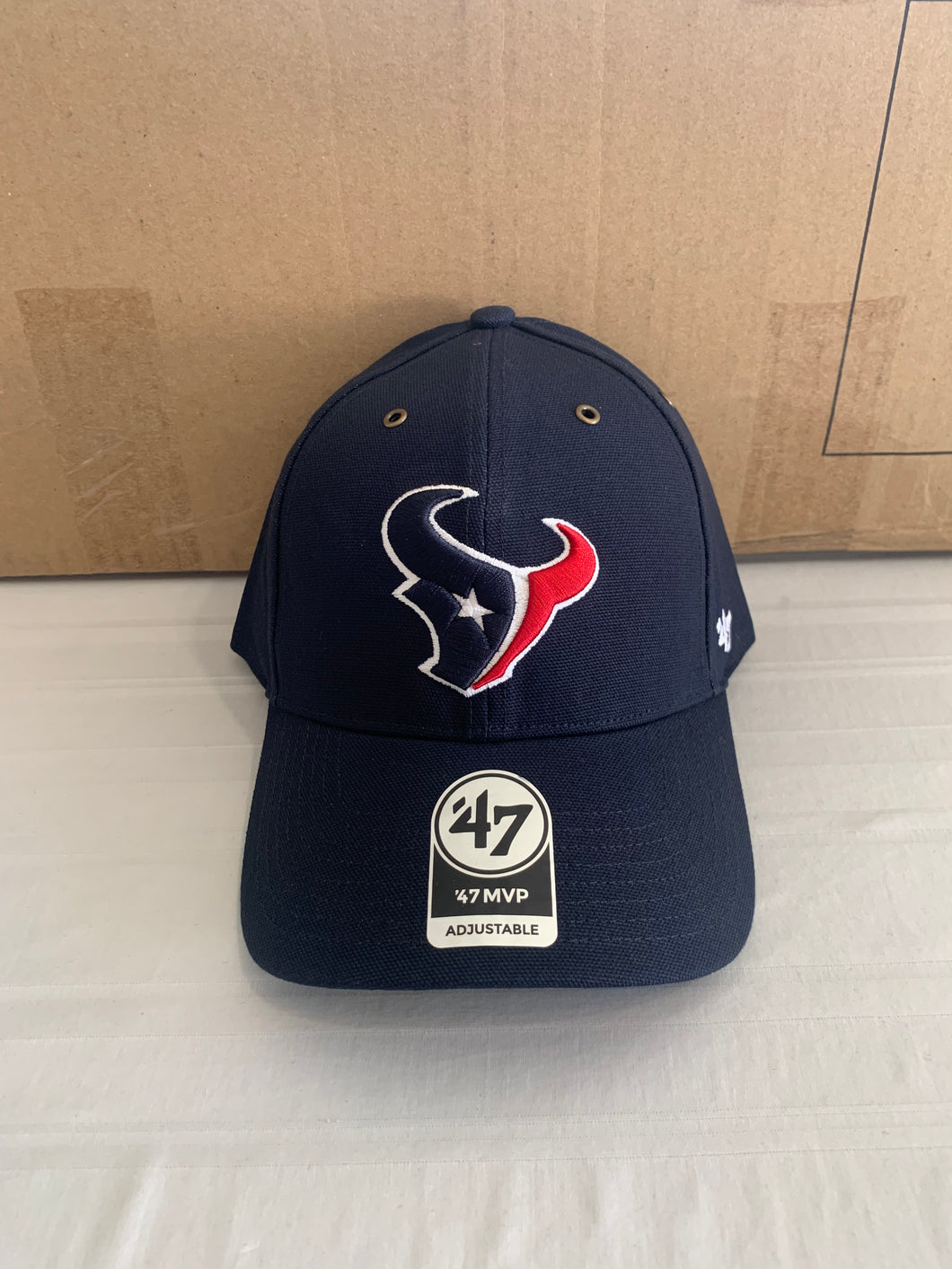 Houston Texans NFL '47 Brand Carhartt Navy Adjustable MVP Hat - Casey's Sports Store