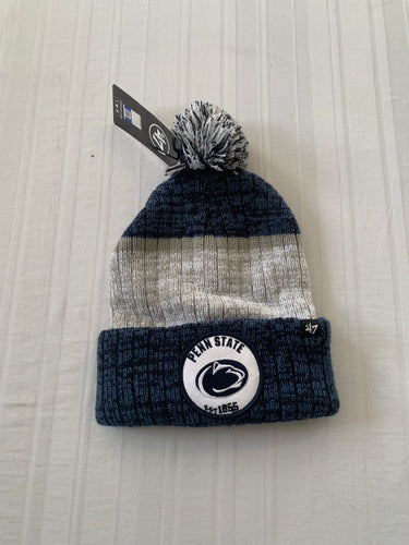 Penn State Nittany Lions NCAA '47 Brand Blue Holcomb Knit Cap Beanie Hat - Casey's Sports Store