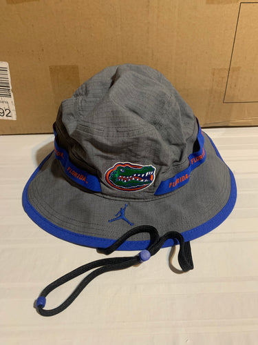 Florida Gators NCAA Air Jordan Grey Bucket Hat Size M - Casey's Sports Store