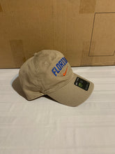 Load image into Gallery viewer, Florida Gators NCAA Nike Tan Clean Up One Size Adjustable Hat - Casey&#39;s Sports Store
