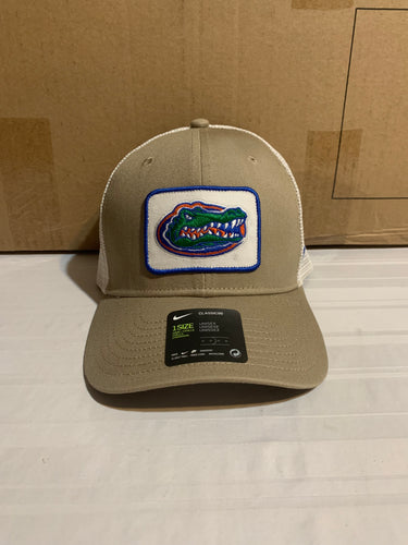 Florida Gators NCAA Nike Tan One Size Adjustable Mesh Hat - Casey's Sports Store