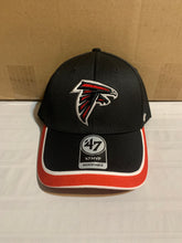 Load image into Gallery viewer, Atlanta Falcons NFL &#39;47 Brand Black Grind MVP Adjustable One Size Hat - Casey&#39;s Sports Store
