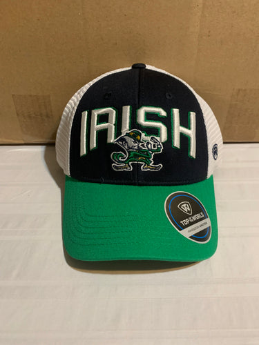 Notre Dame Fighting Irish NCAA Top of the World Mesh One Size Adjustable Hat - Casey's Sports Store