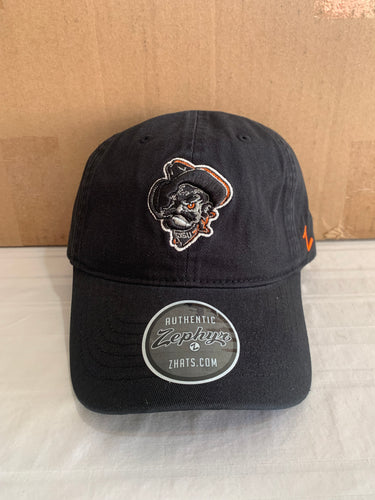 Oklahoma State Cowboys Throwback NCAA Zephyr Black One Size Adjustable Hat Cap - Casey's Sports Store