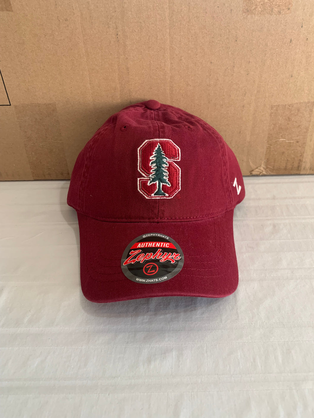 Stanford Cardinal NCAA Zephyr Red One Size Adjustable Hat Cap - Casey's Sports Store