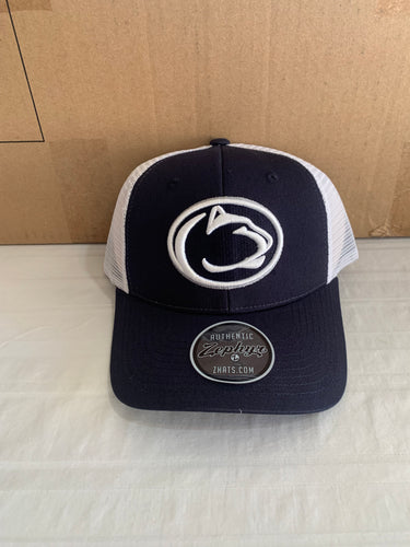 Penn State Nittany Lions NCAA Zephyr Blue One Size Adjustable Mesh Hat Cap - Casey's Sports Store